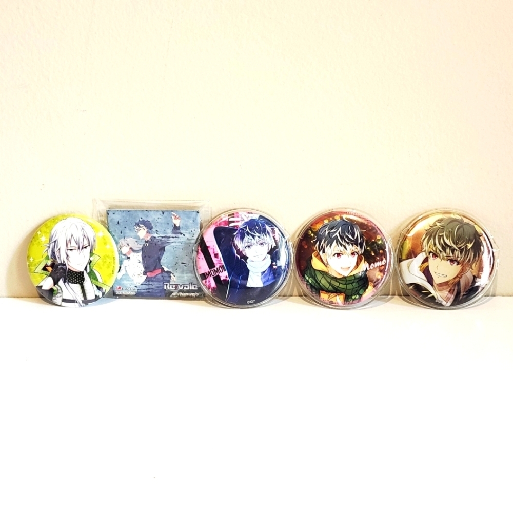 idolish7 Re:vale Can Badge Pin Set - Ita Bag - Otome Game Anime